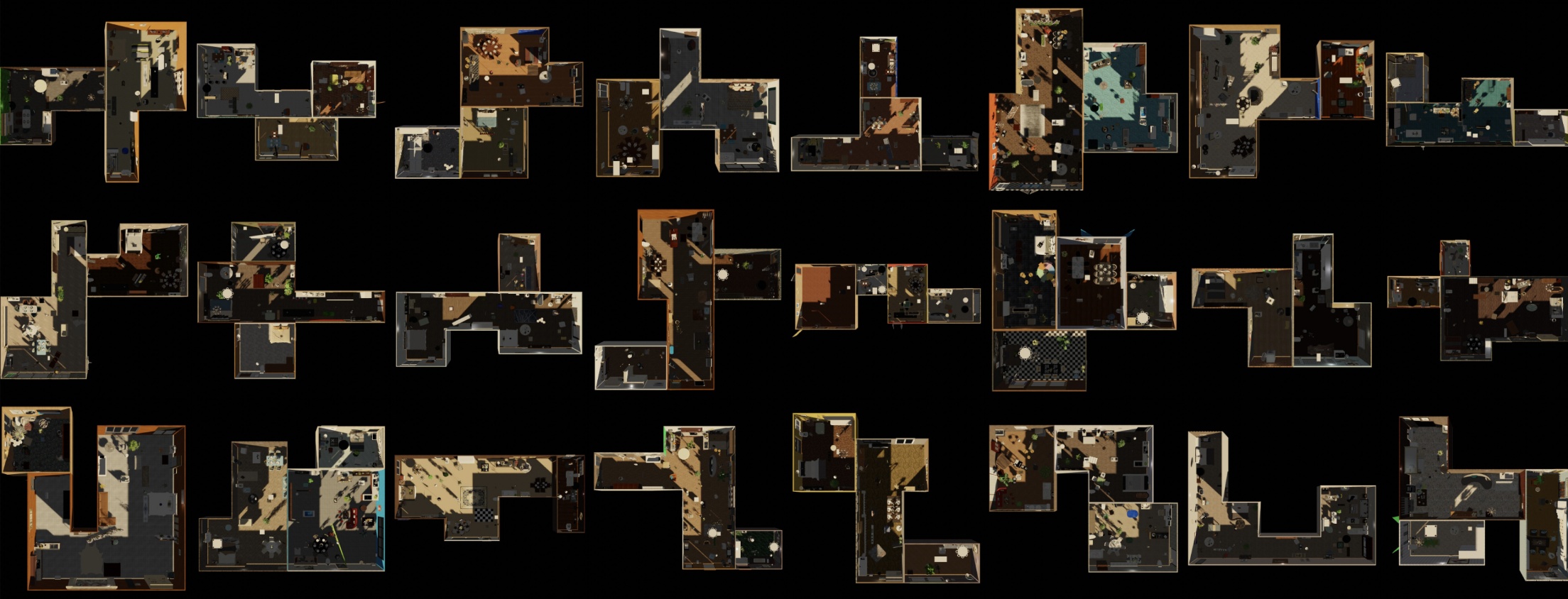 Aria Synthetic Environments scenes